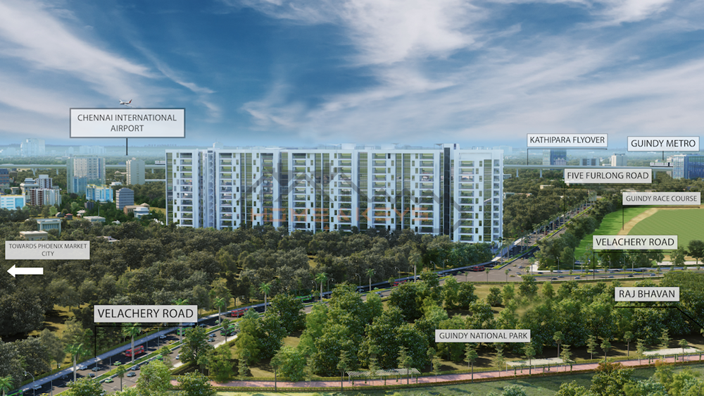 Purva Somerset Location Map